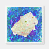 白 マグネット (正面)