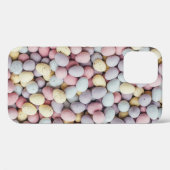 白、紫、黄色の石 Case-Mate iPhoneケース (裏面 (横))