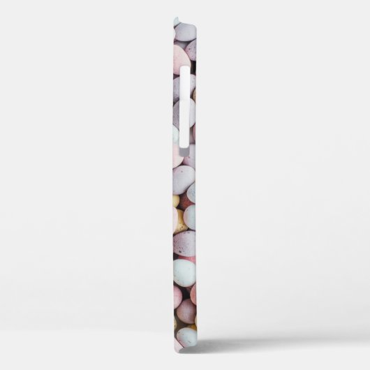 白、紫、黄色の石 Case-Mate iPhoneケース (裏面 / 左)