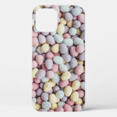 白、紫、黄色の石 Case-Mate iPhoneケース (裏面)