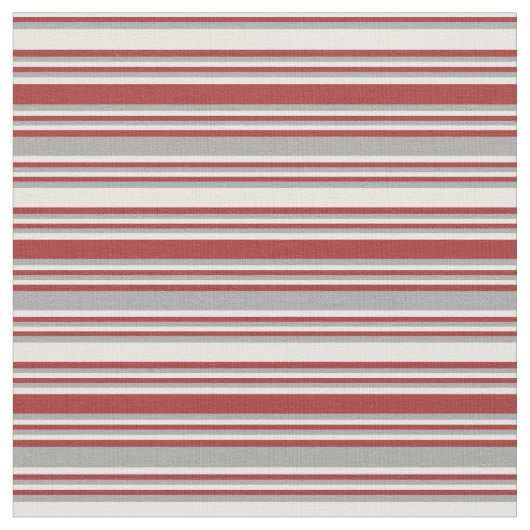 白、茶色、および濃い灰色の色の線 ファブリック (クローズアップ)