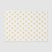 白(金ゴールド星) 薄葉紙 (正面)