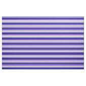 白、青、紫の色パターン ファブリック (ファットクウォーター)