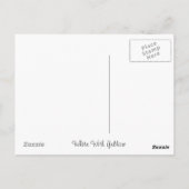 白（黄色） ポストカード (裏面)