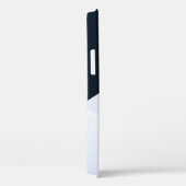 白、黒、グレーのイラストレーション Case-Mate iPhoneケース (裏面 / 右)