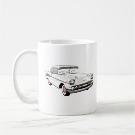 白「57 Shoebox コーヒーマグカップ