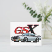 白_GSX ポストカード (スタンド正面)