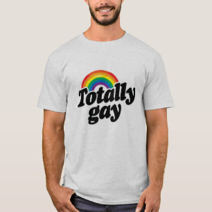 白.png全く陽気な虹- tシャツ