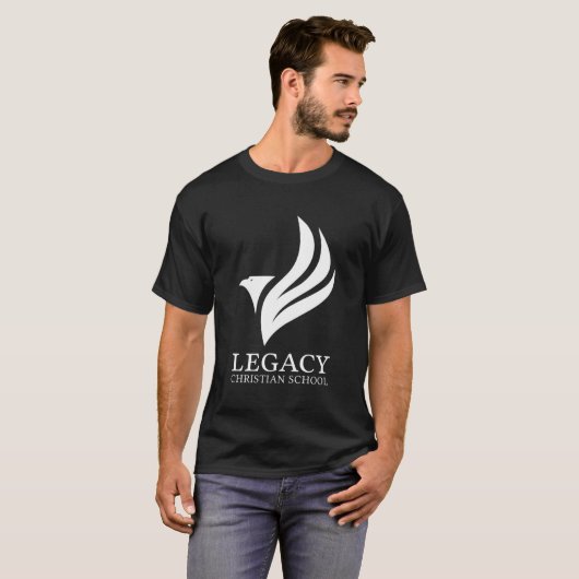 白Lcs Tシャツ (正面フル)