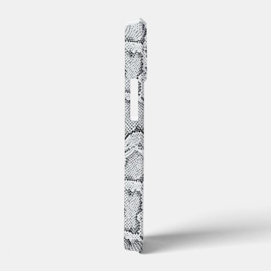 白Pythonスネークスキンプリント Case-Mate iPhoneケース (裏面 / 右)
