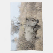 白Rhino キッチンタオル (縦)