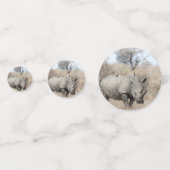 白Rhino コンフェッティ (正面)