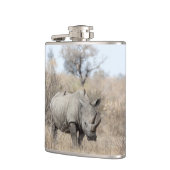 白Rhino フラスク (左)