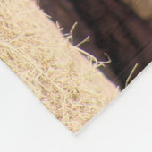 白Rhino フリースブランケット (角)