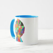 白seans マグカップ (正面左)