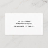 白SUV | レンチ 名刺 (裏面)