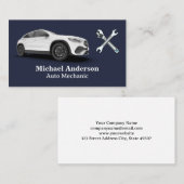 白SUV | レンチ 名刺 (正面/裏面)