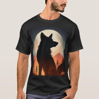 白Tシャツ「Stay Wild」 Tシャツ