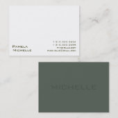 白VI 名刺 (正面/裏面)