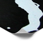 白X ポスター (角)