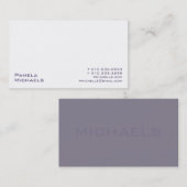 白XV 名刺 (正面/裏面)