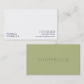 白xxi 名刺 (正面/裏面)