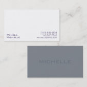 白XXI bw 名刺 (正面/裏面)