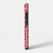 百のハート iPhoneケース (左側面)