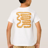 百を祝って下さい Tシャツ (裏面)