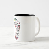 百マイルの旅 ツートーンマグカップ (正面右)