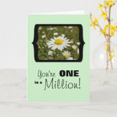 百万のあなたは1つ、分野カードのデイジー カード (黄色い花)