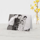 百万のドルの四つ組の写真 カード (黄色い花)