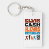 百万のドルの四つ組の名前 キーホルダー (正面)