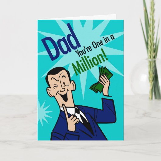 百万のパパ者 カード (正面)