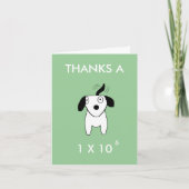 百万の感謝 - 感謝カード (正面)