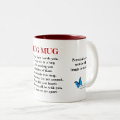 百万の抱擁は単数を作詩します ツートーンマグカップ (正面右)