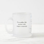 百万の抱擁は複数を作詩します フロストグラスマグカップ (左)