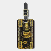 百万ドルのアメリカのマネーコレクション ラゲッジタグ (正面縦)