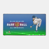 百万ドルの腕を持つ野球ヒーロー | デスクマット (正面)