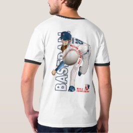 百万ドルの腕を持つ野球ヒーロー |メンズリンガー Tシャツ