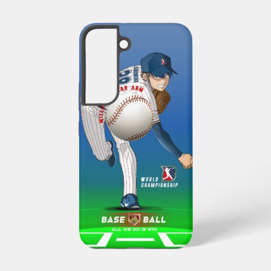 百万ドルの腕を持つ野球ヒーロー | SAMSUNG GALAXYケース (裏面)