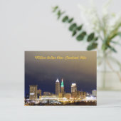 百万ドル表示（クリーブランド）ポストカード ポストカード (スタンド正面)