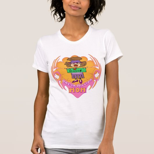 百万人の相場師の母の日のギフトの1つ Tシャツ (正面)