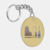 百万匹のドルの四つ組の楽器-色 キーホルダー (正面左)