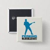 百万匹のドルの四つ組パーキンズ 缶バッジ (正面&裏面)