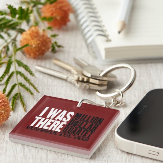 百万匹のドルの四つ組"私はそこにいました" キーホルダー (正面右)