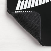 百万台のドルの四つ組のピアノ-白 マウスパッド (コーナー)