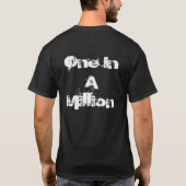 百万枚の黒いTシャツのスコットSteele者 Tシャツ (裏面)