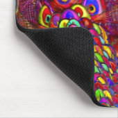 百万色の孔雀 マウスパッド (コーナー)