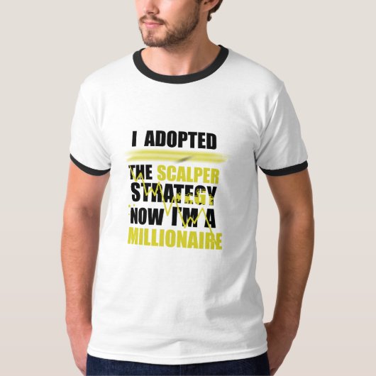 百万長者 Tシャツ (正面)